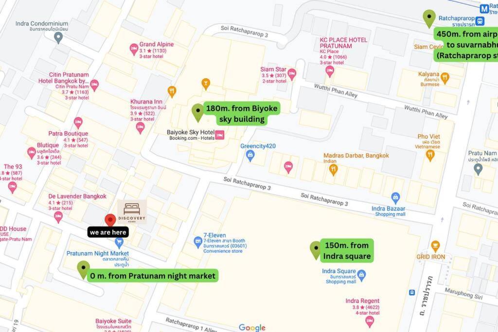 अपार्टमेंट Discoveryhome4 At Pratunammarket